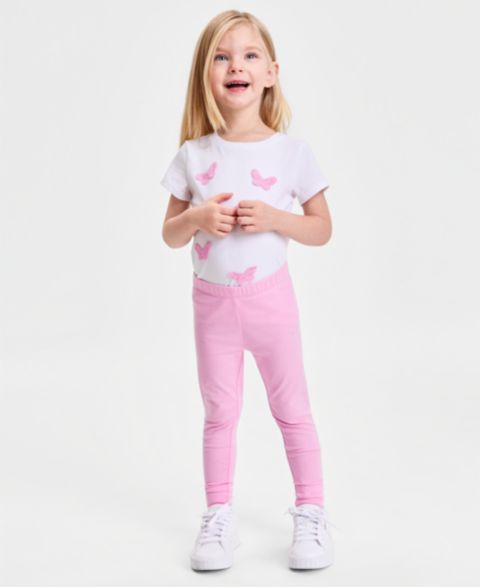 Леггинсы Epic Threads Girls Toddler 2T-5T Sparkle, цвет: Bonbon