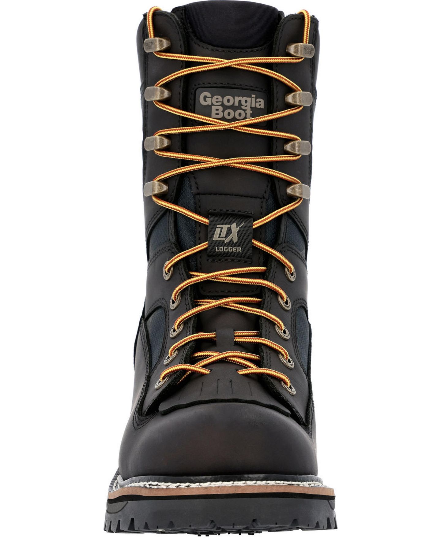 Мужские ботинки GEORGIA BOOT Ltx Logger Composite Toe Waterproof Black Work Boot, цвет: Чёрный — фото 7