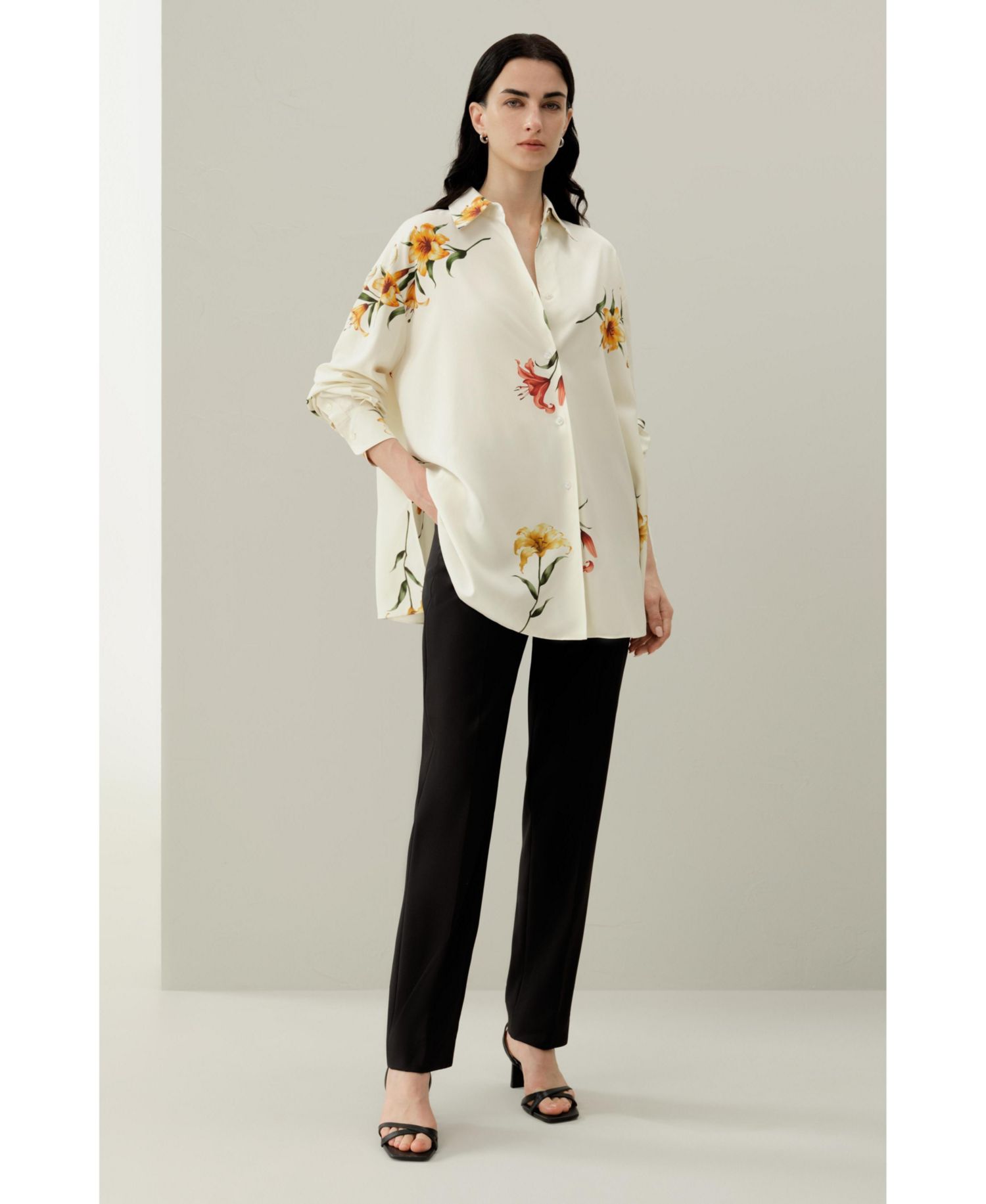 Women's Print Oversize Top