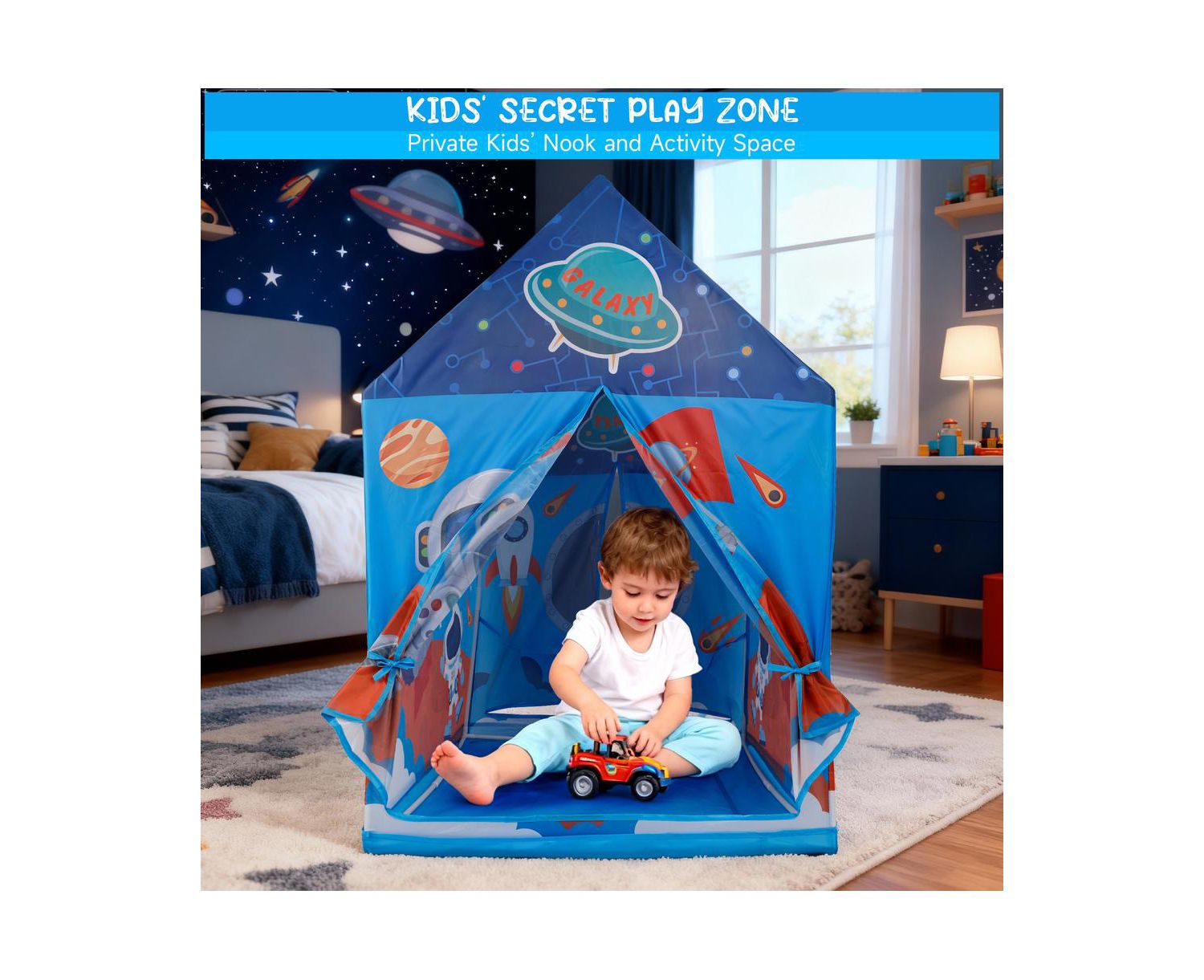 Space-Themed Play Tent