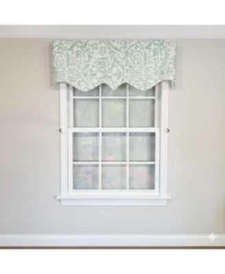 Flucky Regal 100% Cotton Rod Pocket Lined  Window Valance 50" x 17"