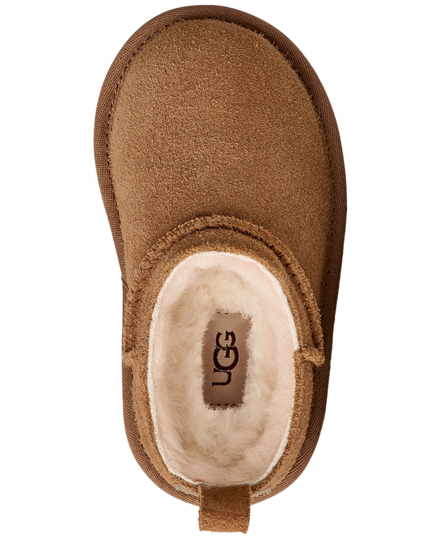 Ботинки UGG® Toddlers' T-Classic Round Toe Boots для девочек, цвет: Каштановый — фото 4