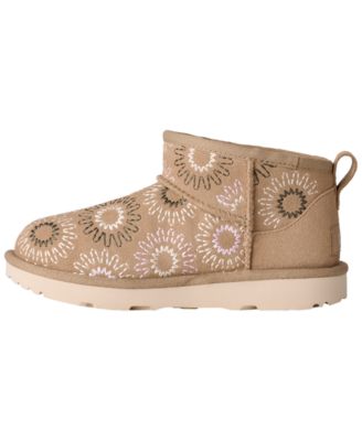 Kids' Classic Ultra Mini Sun Stitch Classic Boots