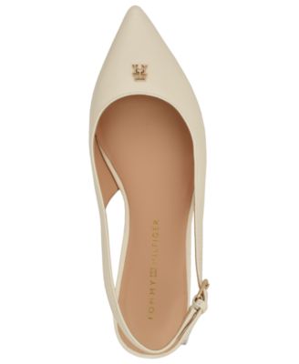 Women's Velina Pointed Toe Slingback Flats