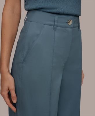 Women's High-Rise Pintuck Trousers