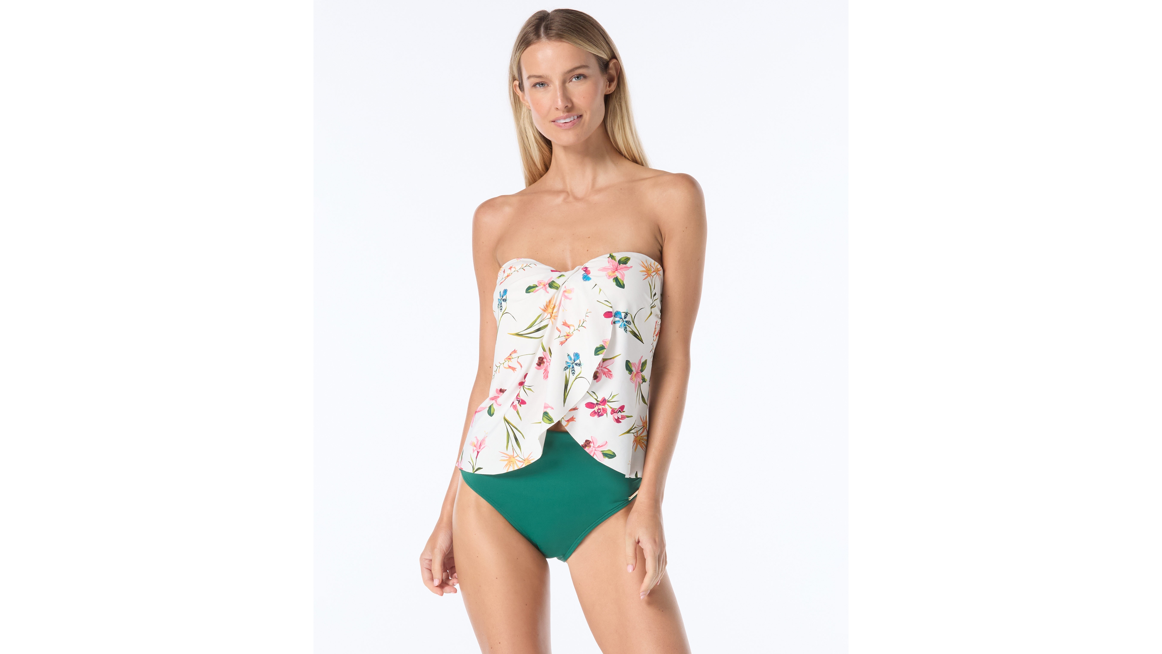 Vince Camuto Women's Draped Bandini Top