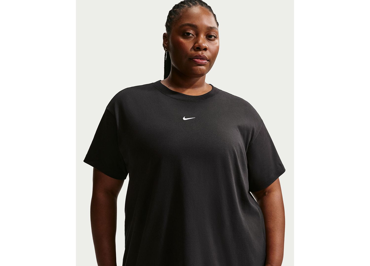 Plus Size Sportswear Crewneck T-Shirt