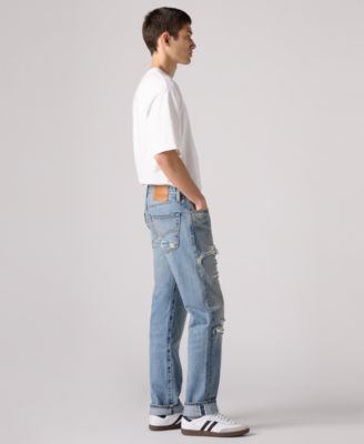 Men's 501 Regular-Fit Button Fly Non-Stretch Jeans