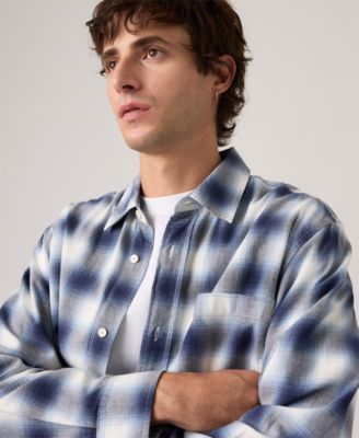 Men's Duboce Boxy Regular-Fit Overshirt