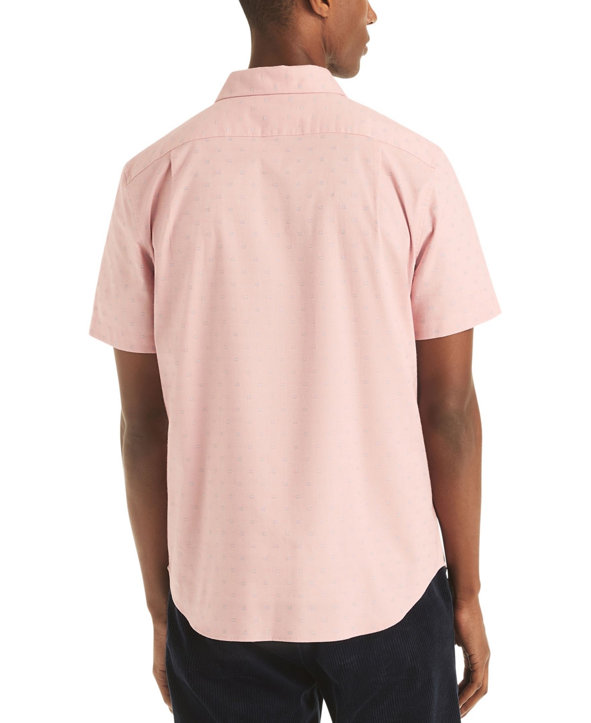 Nautica Men's Printed Short Sleeve Shirt