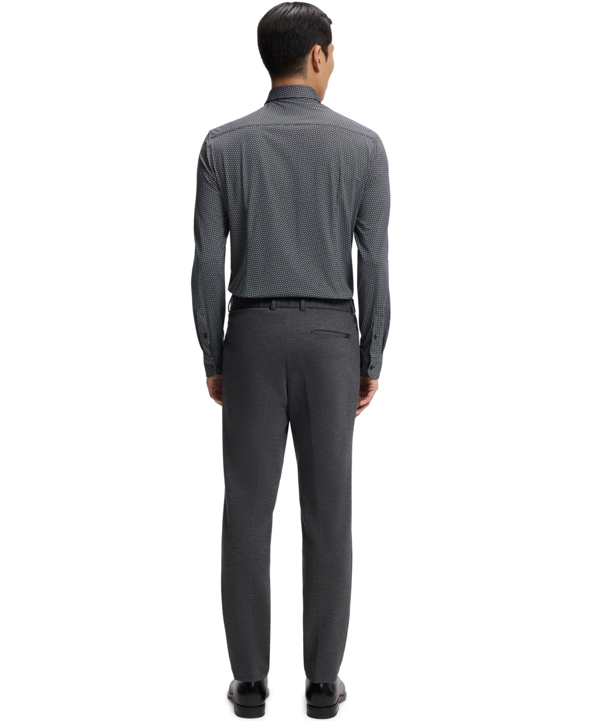 Boss by Hugo Men's Performance-Stretch Fabric Slim-Fit Dress Shirt