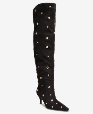 Dalett Stud Over-the-Knee Boots