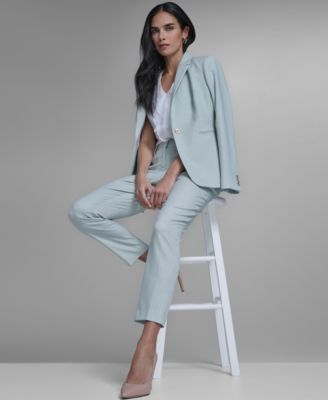 Women's Slim Fit Tonal Stripe Blazer