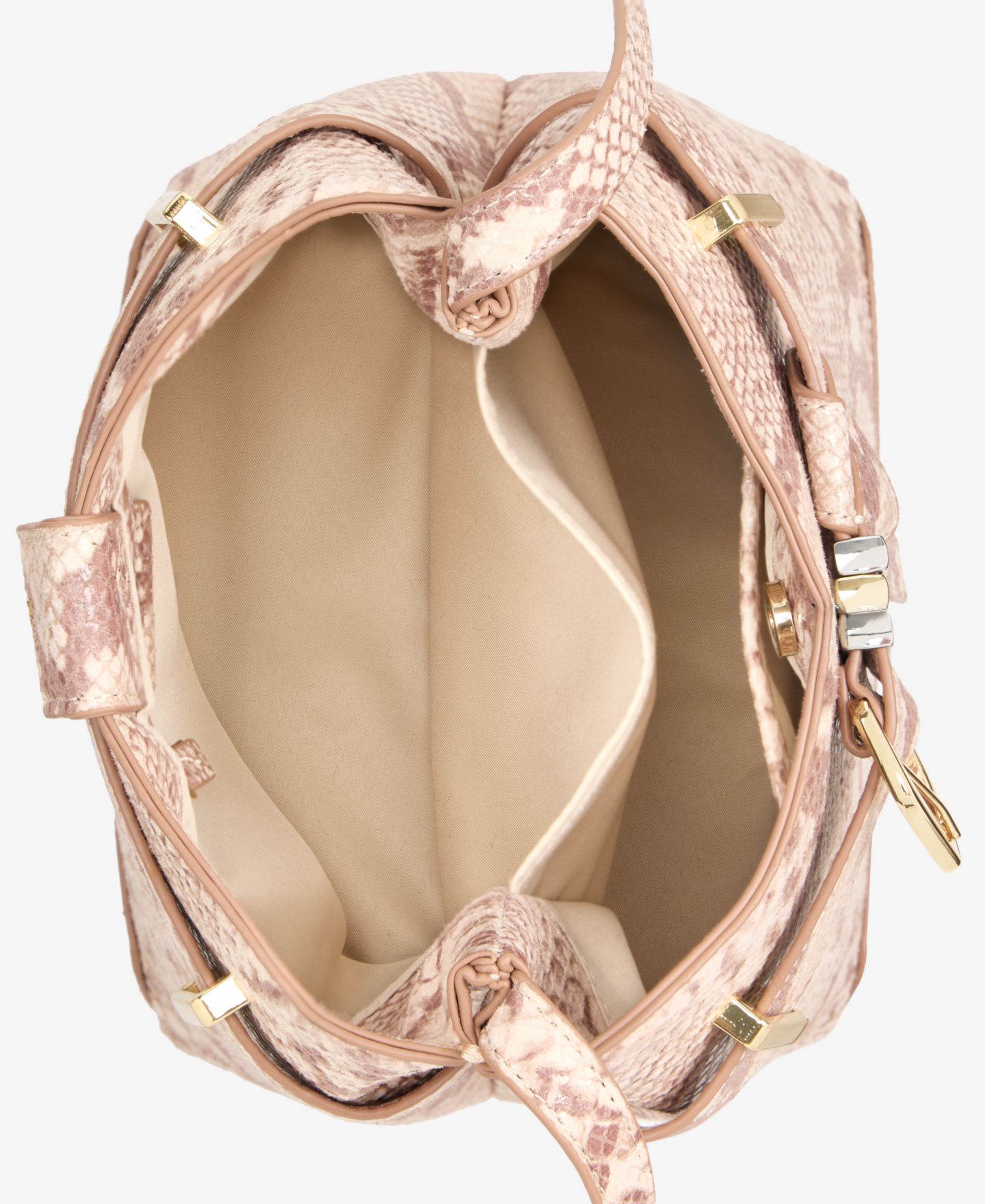 Женская сумка I.N.C. International Concepts Nailaa Belted Snake Crossbody, цвет: Тёплый карамельный — фото 4