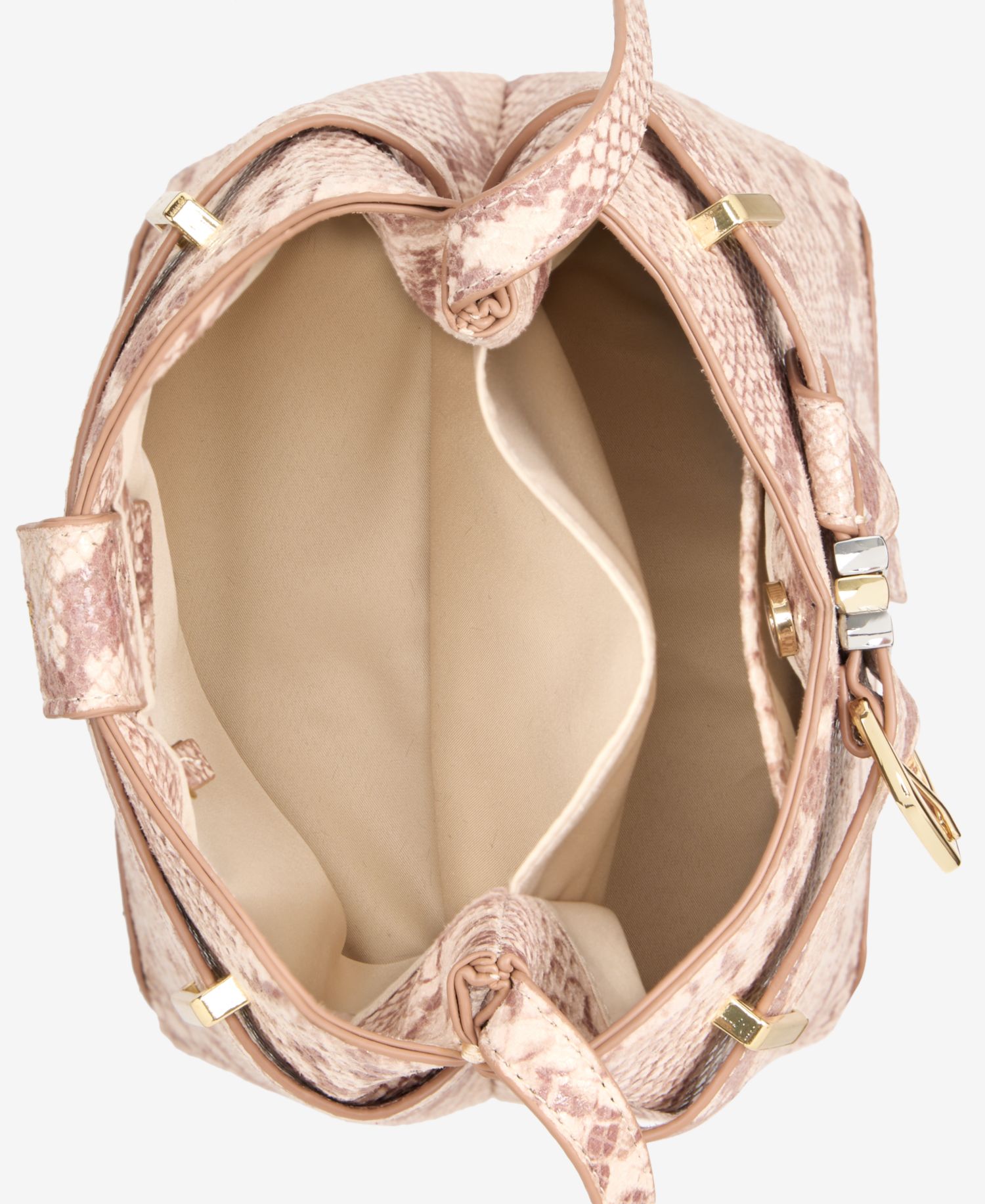 Nailaa Belted Snake Crossbody