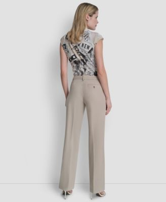 Women's Modern-Fit Front-Pleated Trousers