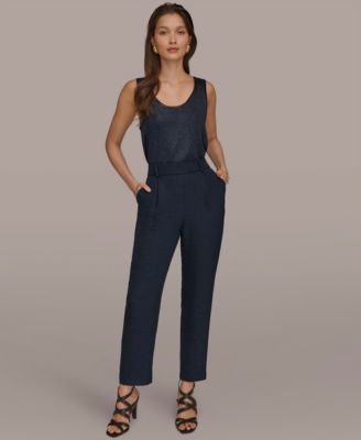 Women's Pleated Straight Pants