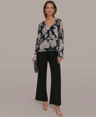 Women's Printed Long-Sleeve Top