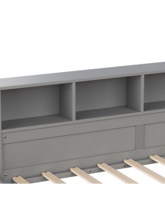 Twin L-Shape Day Bed with Storage Drawers