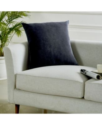 Aladdin Front and Back Solid Velvet Throw Pillow Covers, 22"x 22", Set of 2