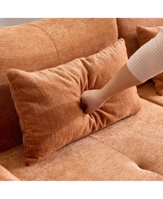  Modular Cloud Sofa, Convertible Folding Sofa Bed, Sectional Cushioned Sofa