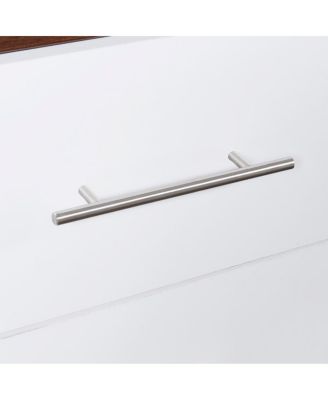 Twin Size Murphy Bed Wall Bed with Cabinet