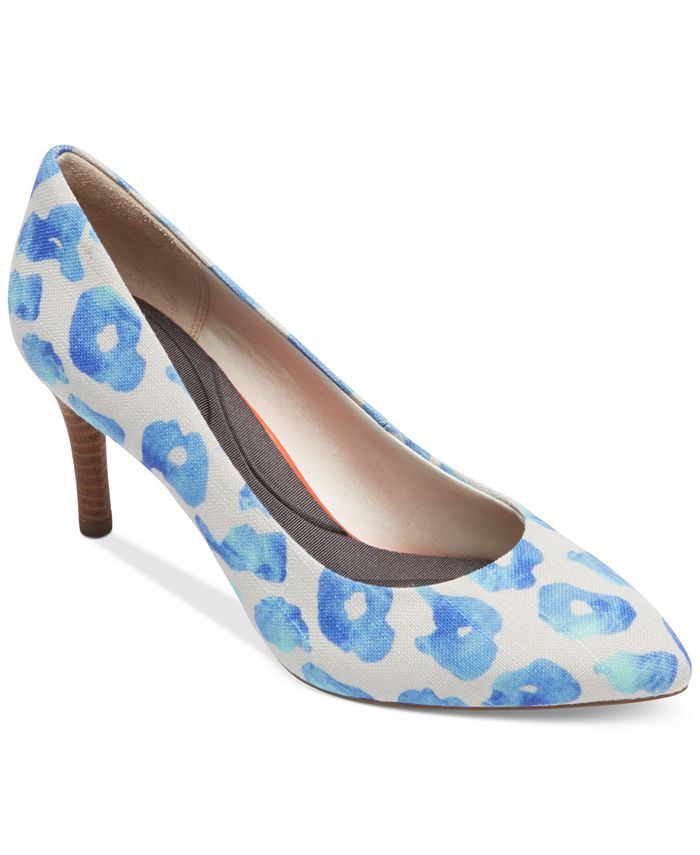 rockport total motion pointed toe pump
