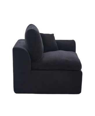  Modular Sectional Sofa Cloud Couch, Comfy Modern 2 Seater with Removable Cushion Covers