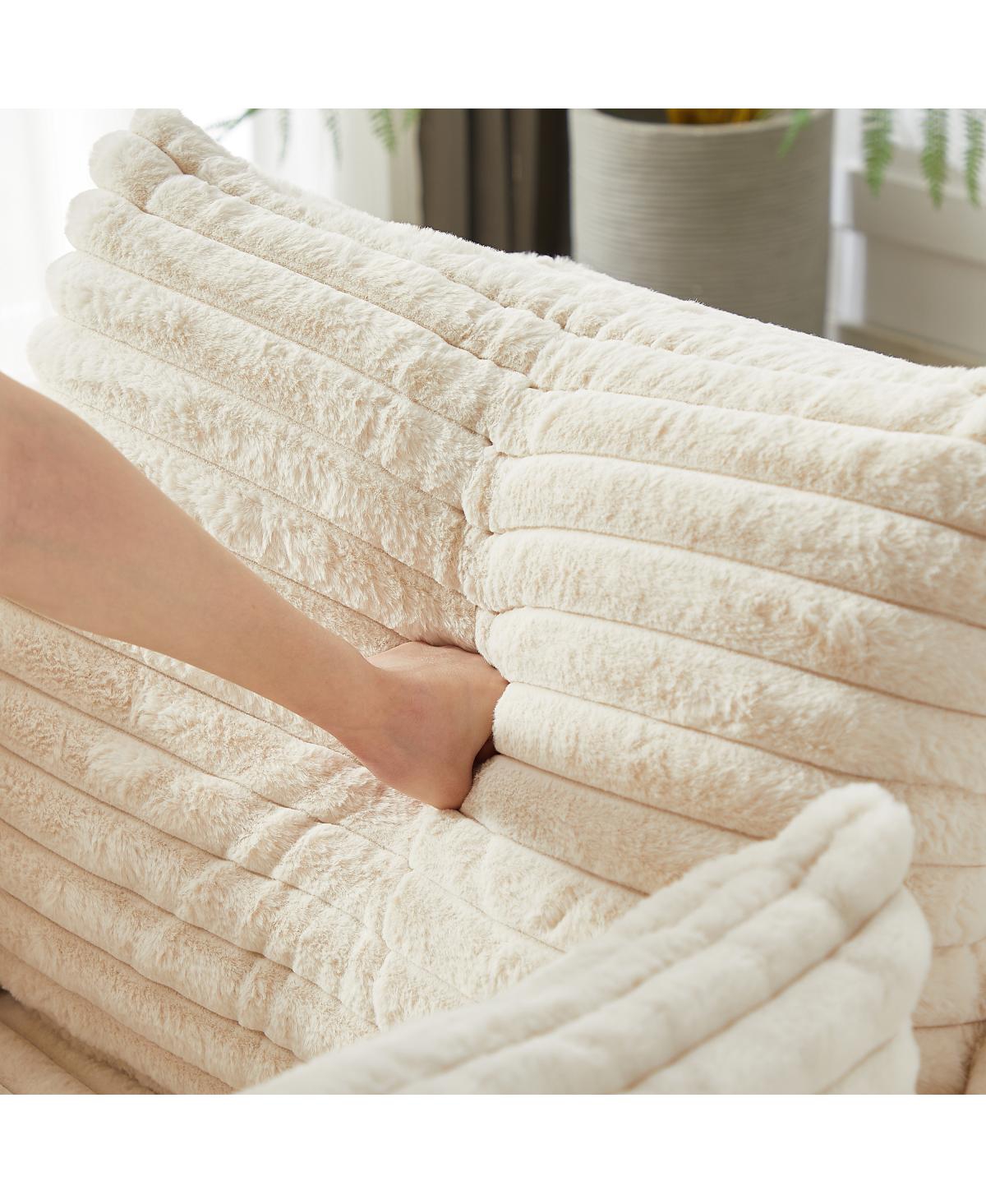 Streamdale Furniture Corduroy Sponge Single Sofa,Modern Sleeper Chair