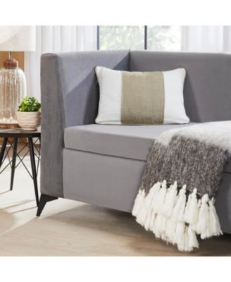 Maya Linen Stripe Lumbar Throw Pillow Covers, 14"x 20", Set of 2