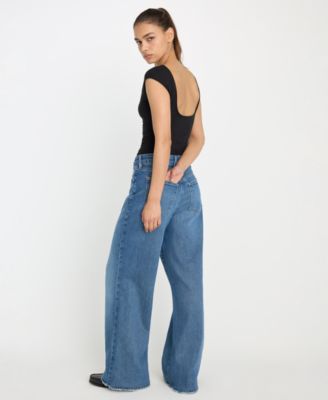 Women's Super Stretch Open Back Body Suit