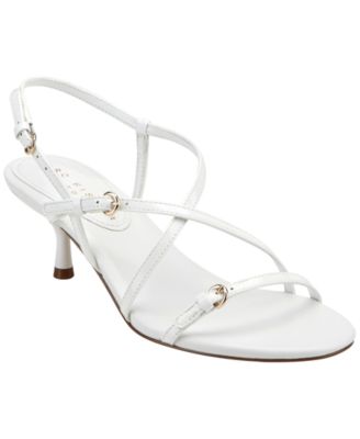 Women's Nylah Strappy Leather Kitten Heel Sandals