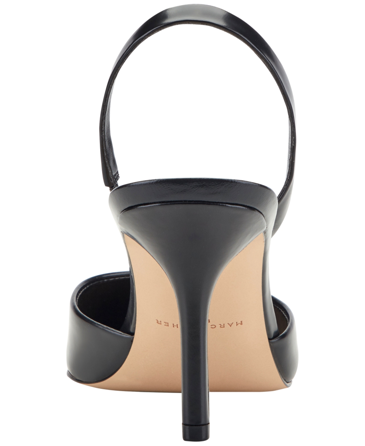 Marc Fisher Ltd Women's Noland Leather Slingback Stiletto Pumps