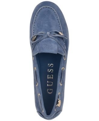 Women's Aisha Soft Suede Boat Shoe Loafers