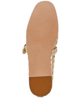 Women's Melody Raffia Mary Jane Flats