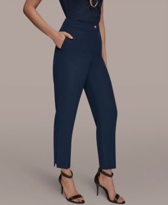 Petite Slim-Leg Ankle Pants