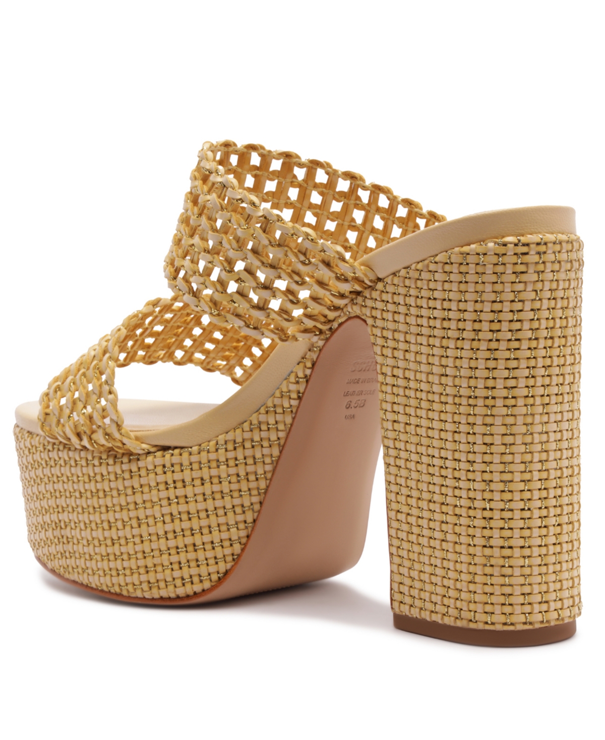 Schutz Women's Aberdeen Slip-On Platform Sandals