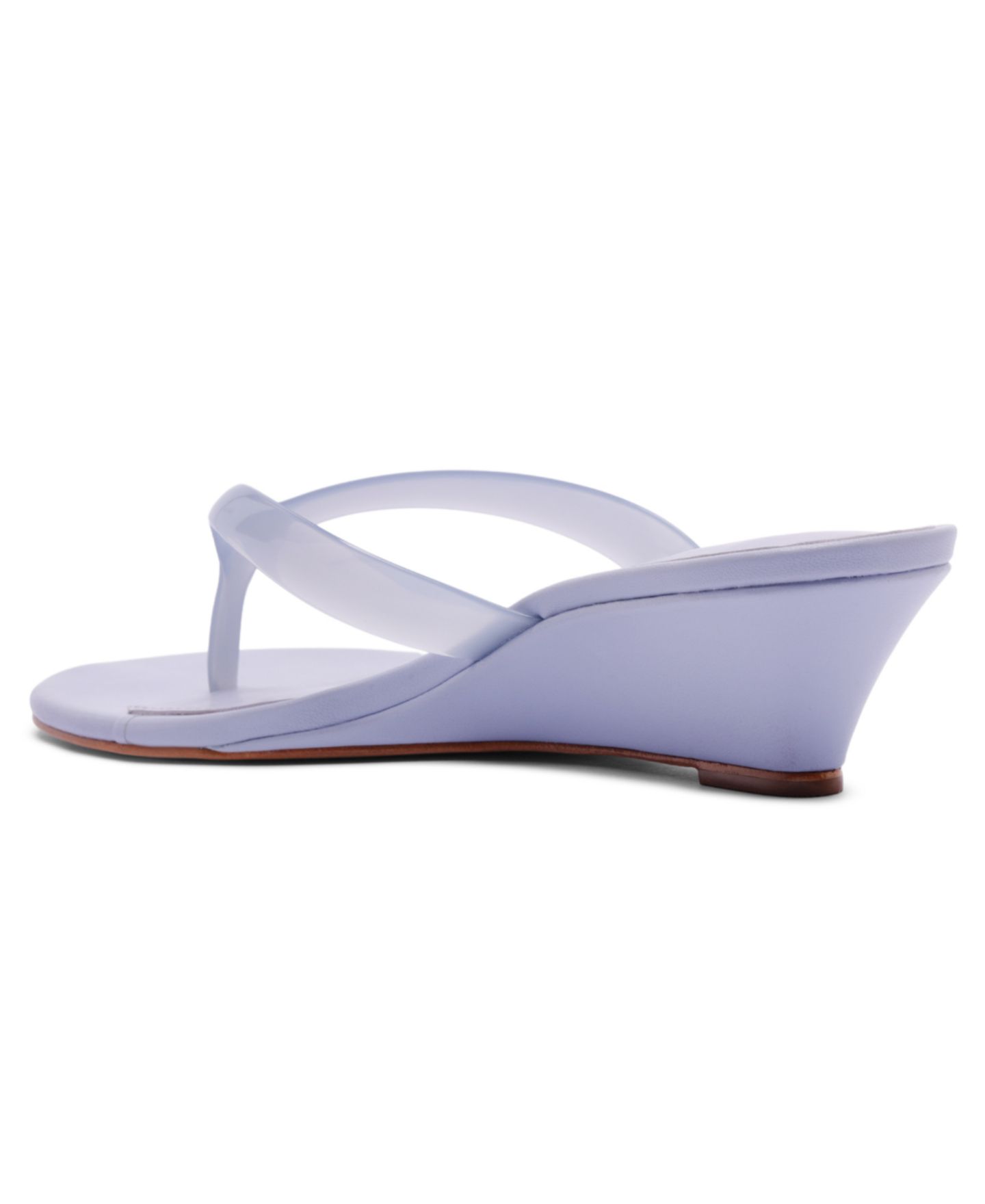 Женские сандалии Schutz Roslyn Slip-On Wedge, цвет: Небесно-голубой — фото 6