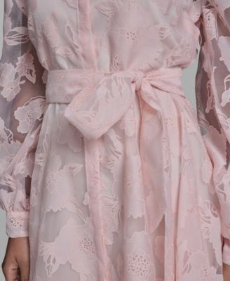 Women's Floral Collared Shirt Dress