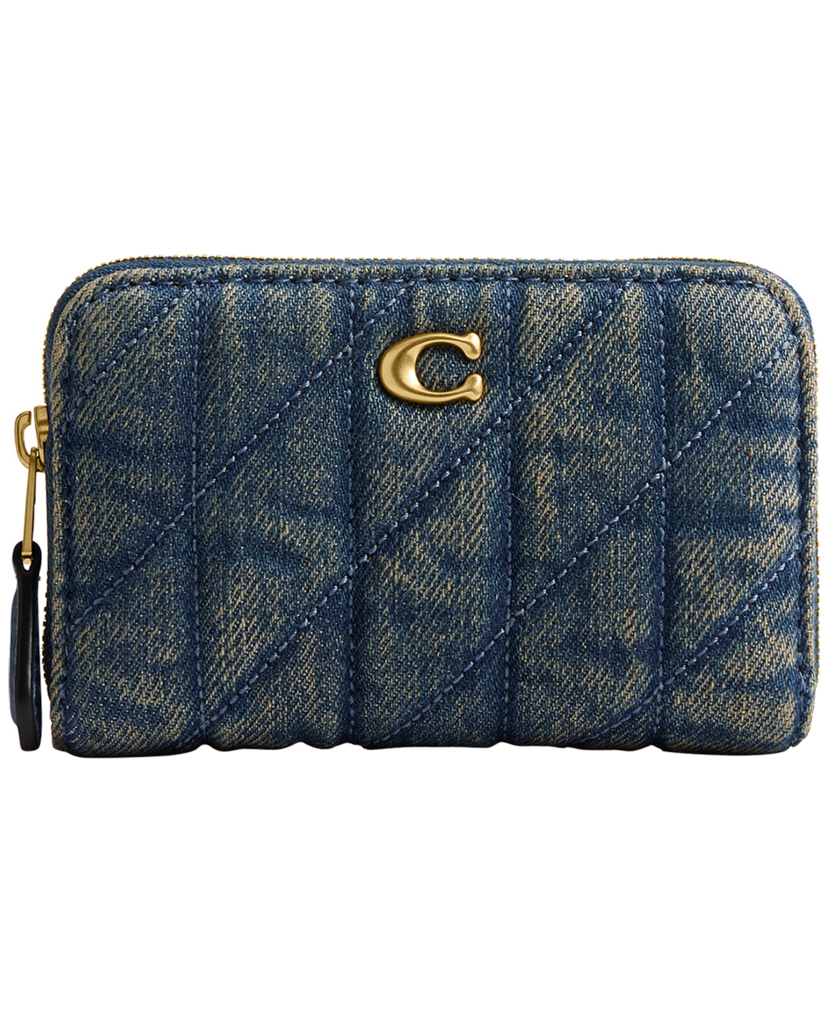 Coach Essential Small Quilted Zip-Around Wallet
