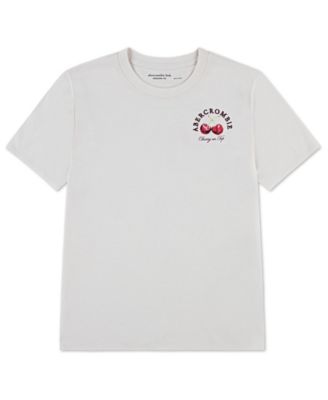 Girls' Cherry Boxy Crewneck T-Shirt