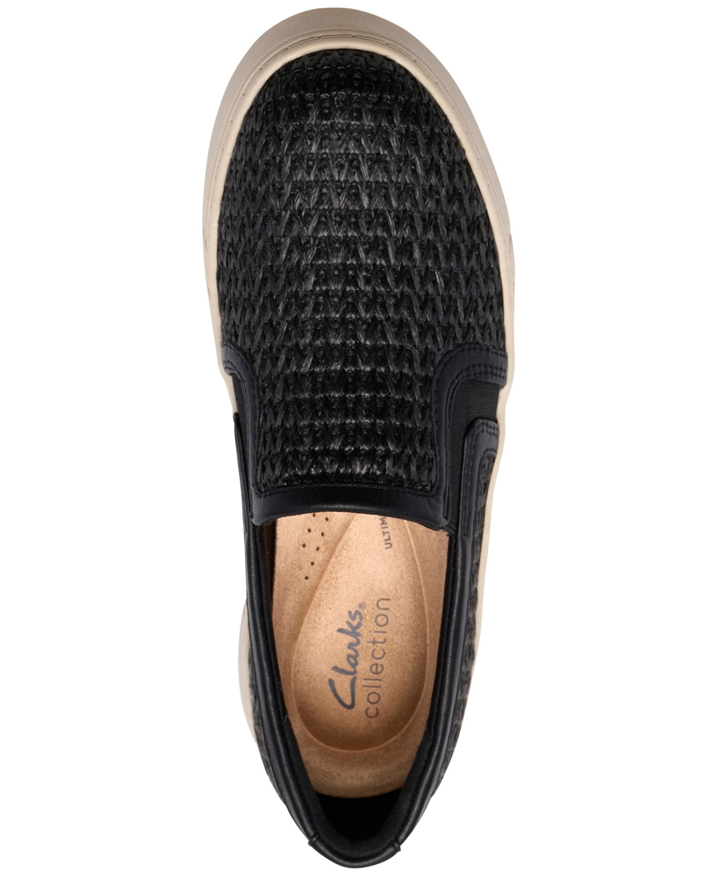 Женские кроссовки Clarks Mykah Shine Slip-On, цвет: Чёрный — фото 4