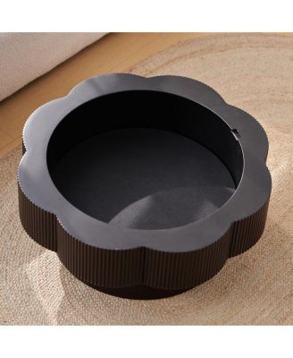 Modern Plum Blossom Coffee Table with Storage