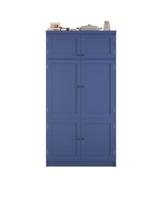 Freestanding Kitchen Pantry, Shaker Style Storage