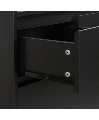 Sleek Shoe Cabinet with Adjustable Shelves, Minimalist Organizer