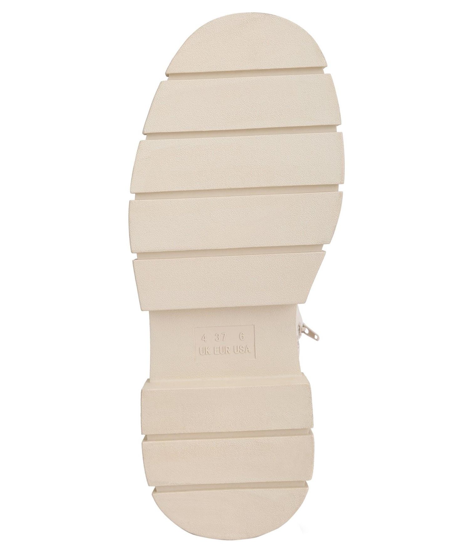Женские ботинки London Rag Blume Faux Leather Chunky Platform Knee Length, цвет: Бежевый / Хаки — фото 6