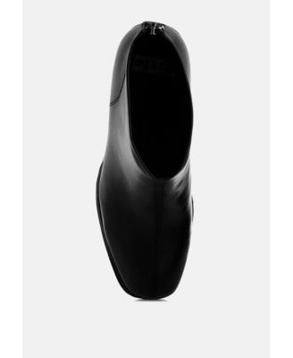 Womens Armada Genuine Leather Square Toe Boots