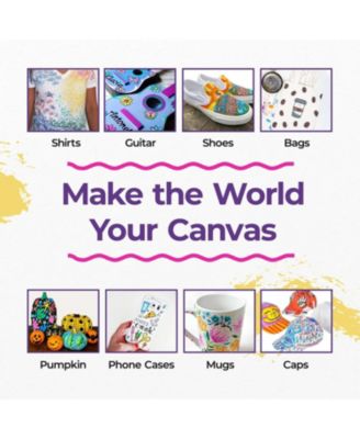 Acrylic Paint Markers Set - Extra Fine Tip Paint Pens - Acrylic Markers Paint Pens - Acrylic Paint Pens - Pack of 14, 0.7 mm