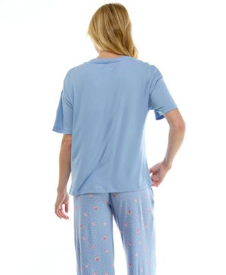 Women's Drop Shoulder Crew Neck Top