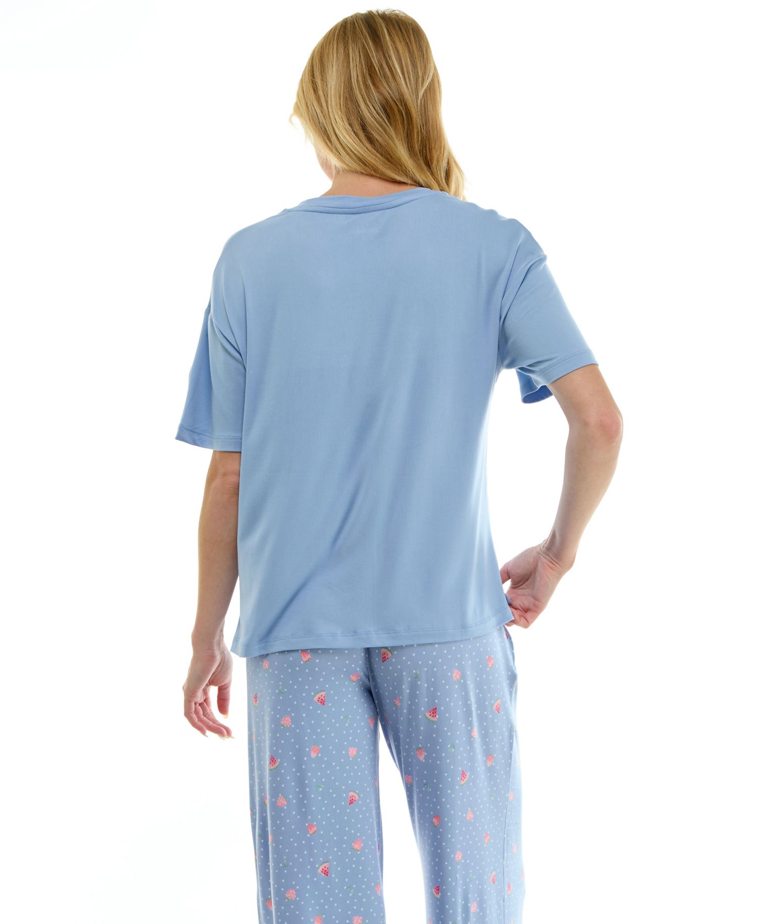 Women's Drop Shoulder Crew Neck Top